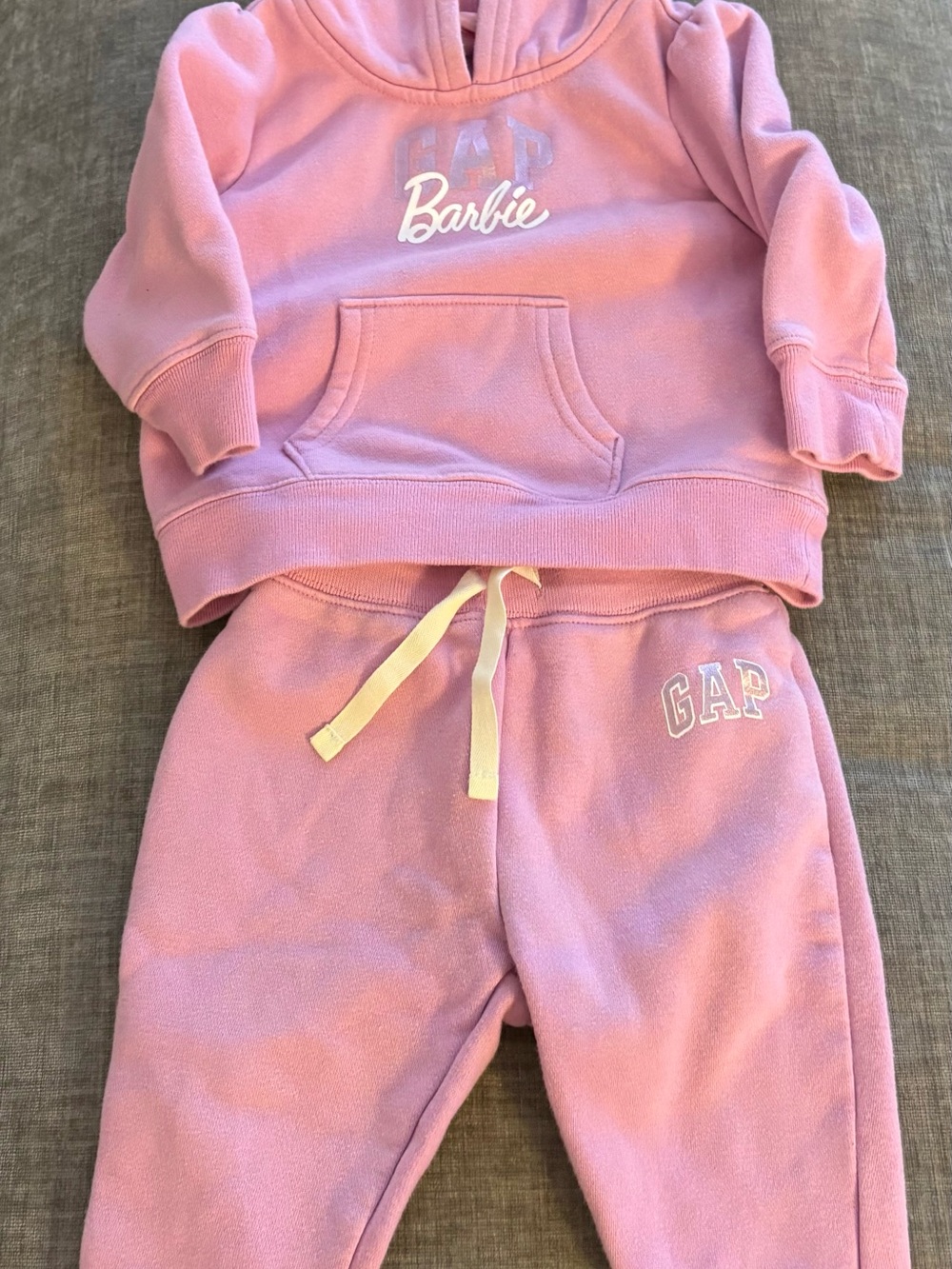 GAP Girls Pink Jogger Sweatpants - GAP Logo